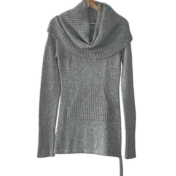 SLEEPING IN THE SNOW BY ANTHROPOLOGIE  COWL‎ NECK RABBIT HAIR SWEATER SIZE SSIZE - Picture 1 of 10